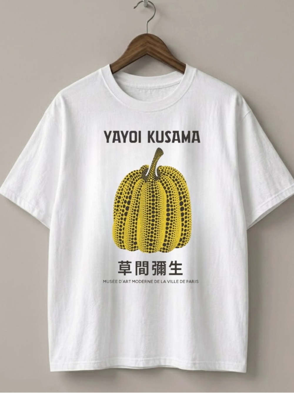 Yayoi Kusama Inspired Japanese Art Style Tee - Gildan 5000